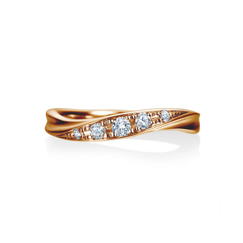 結婚指輪(ダイヤモンド) プレシャス・リボン ~ふたりの愛を永遠に~ DM-42/Ladies